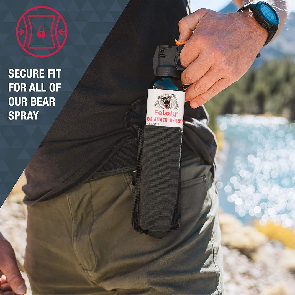 Feloiy® Bear Attack Deterrent | Maximum-Strength 2.0% Capsaicinoid Protection