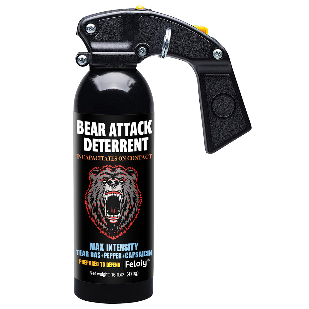 Feloiy® Max-Intensity Bear Repellent Spray | Triple-Action Fogger Defense for All Outdoor Adventures