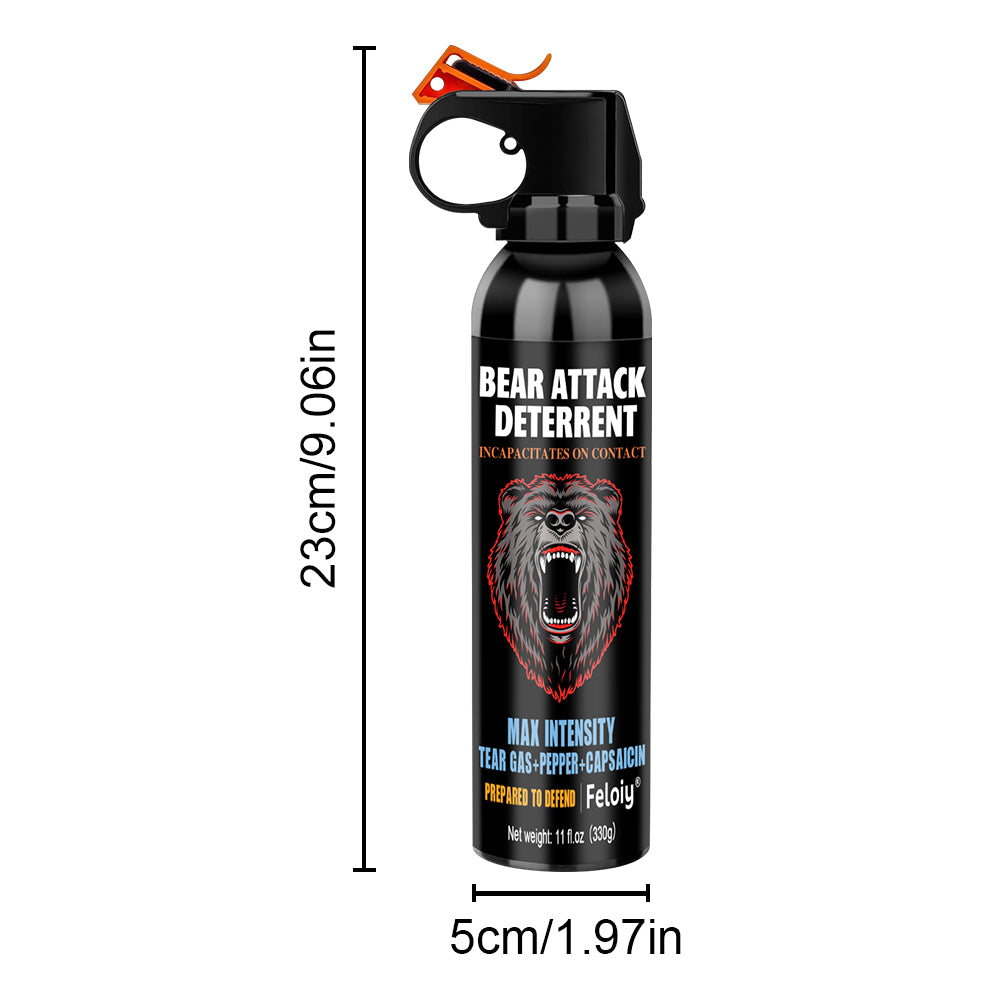 Feloiy® Max-Intensity Bear Repellent Spray | Triple-Action Fogger Defense for All Outdoor Adventures