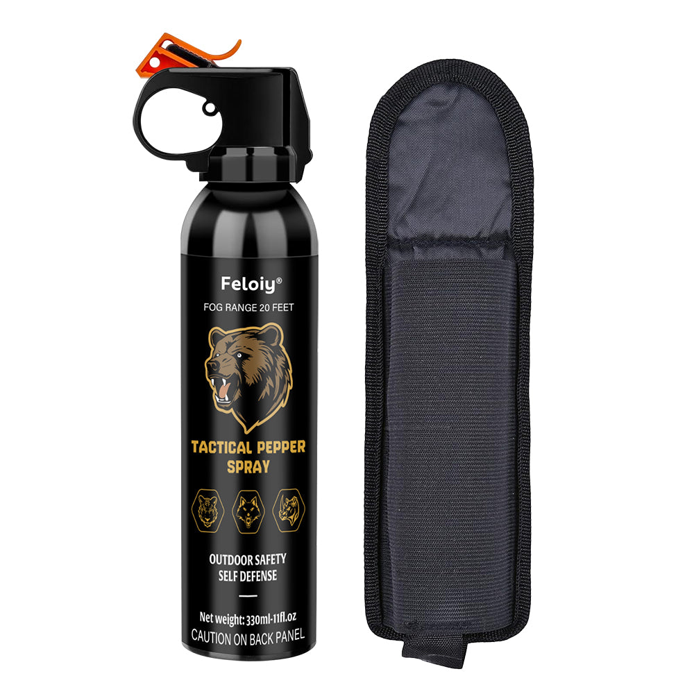 Feloiy 20Ft Bear Deterrent Repellent Spray 11Oz