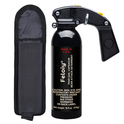 Feloiy 16 oz. Bear Repellent Spray, 35 ft Range NEW EPA Approved