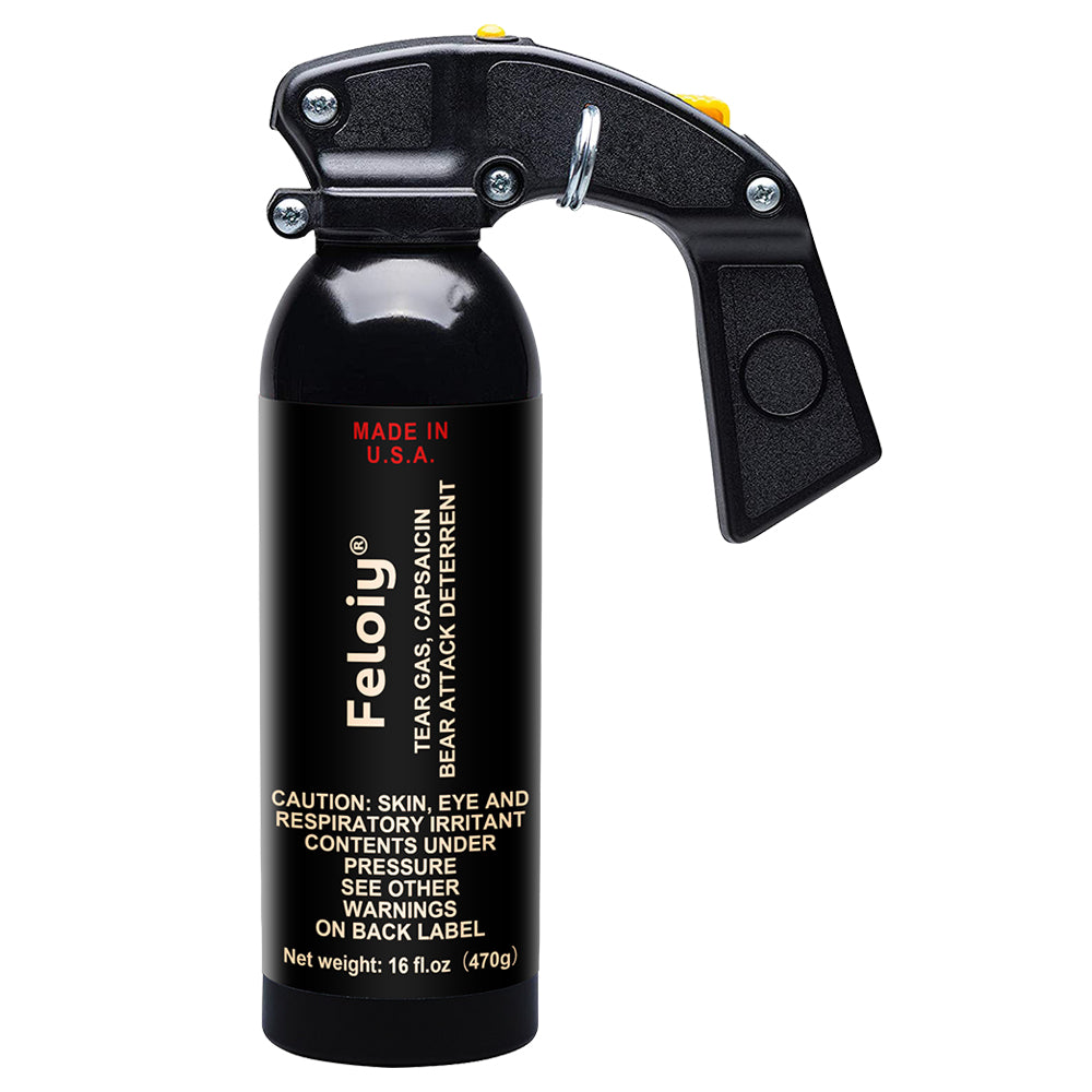 Feloiy 16 oz. Bear Repellent Spray, 35 ft Range NEW EPA Approved