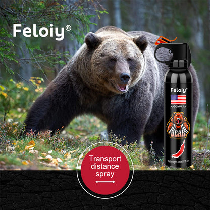 Feloiy® High-Strength Bear Spray | All-Species, Long-Range Protection