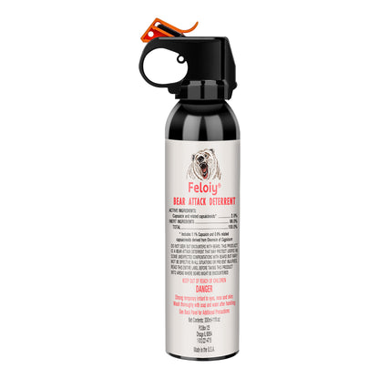 Feloiy® Bear Attack Deterrent | Maximum-Strength 2.0% Capsaicinoid Protection