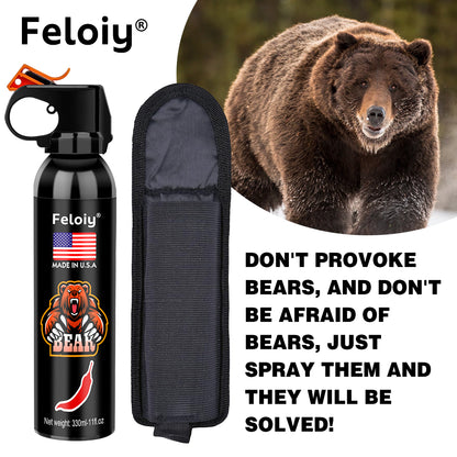 Feloiy® High-Strength Bear Spray | All-Species, Long-Range Protection