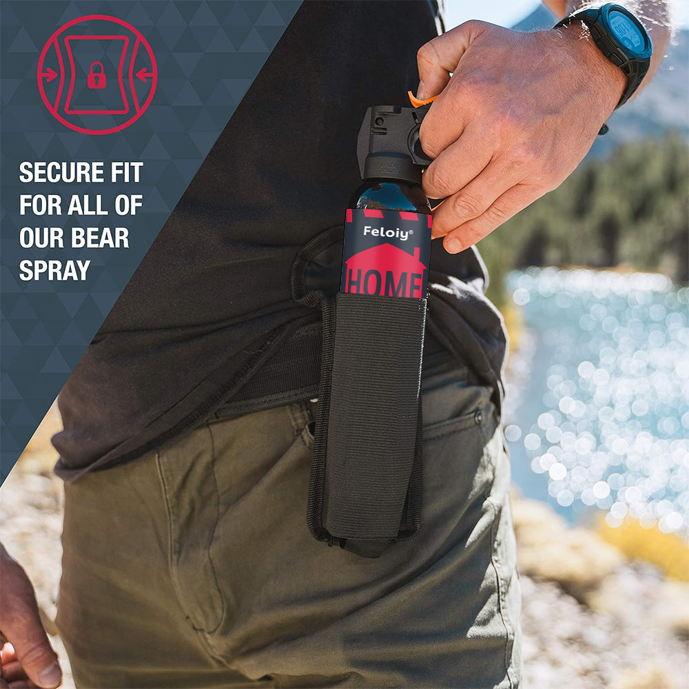Feloiy® Home Defense Pepper Gel Spray - USA-Made Non-Fogging Personal Security