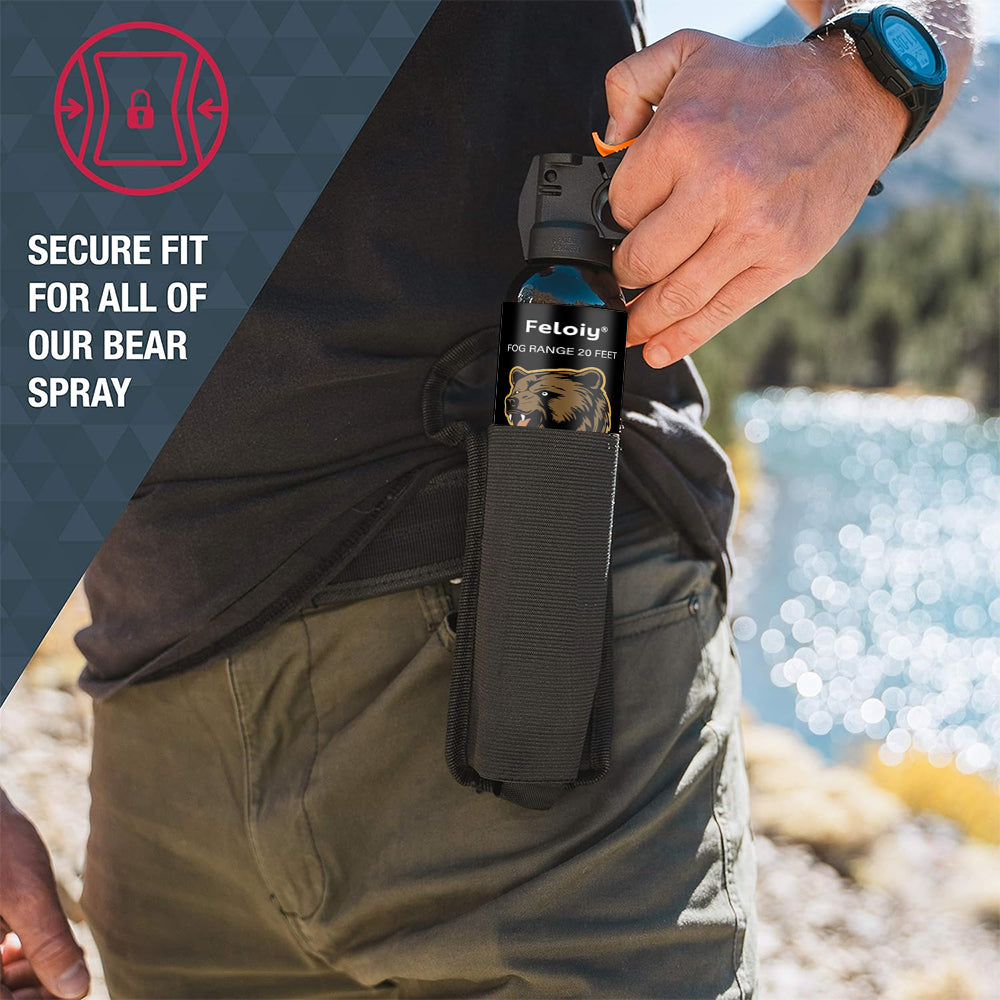 Feloiy 20Ft Bear Deterrent Repellent Spray 11Oz