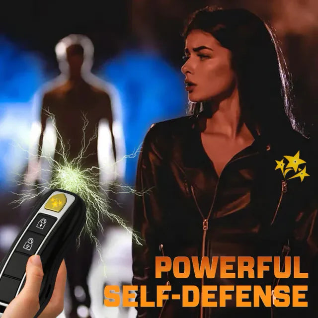 💥 2026 Mega Sale 70% OFF 🔥 VOLTAX V57 Hi-Tech Stun Flashlight Car Key ⚡️ Smart Defense - Stay Safe