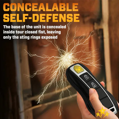 💥 2026 Mega Sale 70% OFF 🔥 VOLTAX V57 Hi-Tech Stun Flashlight Car Key ⚡️ Smart Defense - Stay Safe