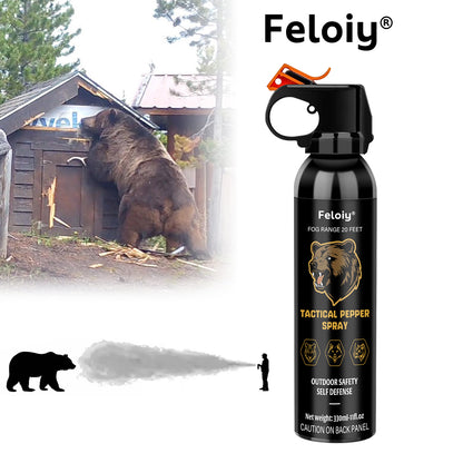 Feloiy 20Ft Bear Deterrent Repellent Spray 11Oz