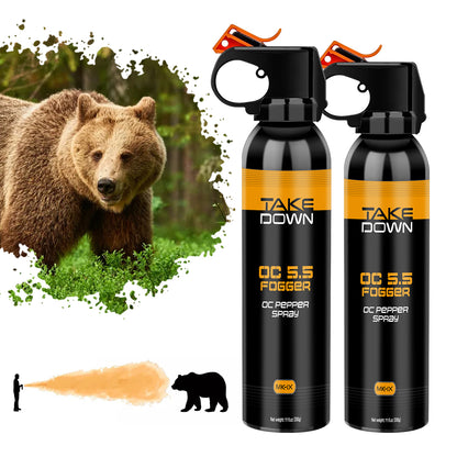 Feloiy® OC 5.5 Fogger | Maximum-Strength Bear & Personal Defense Spray
