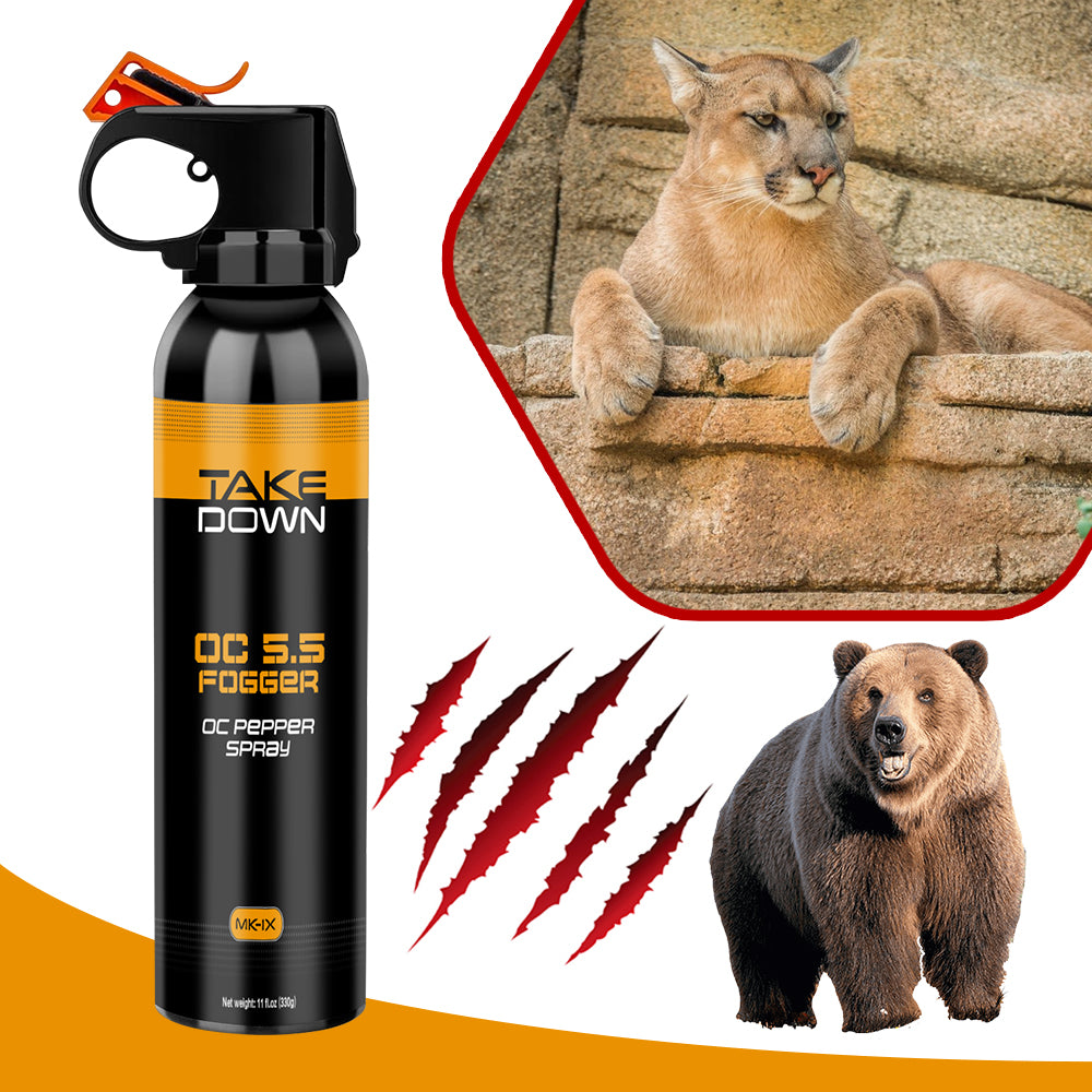 Feloiy® OC 5.5 Fogger | Maximum-Strength Bear & Personal Defense Spray